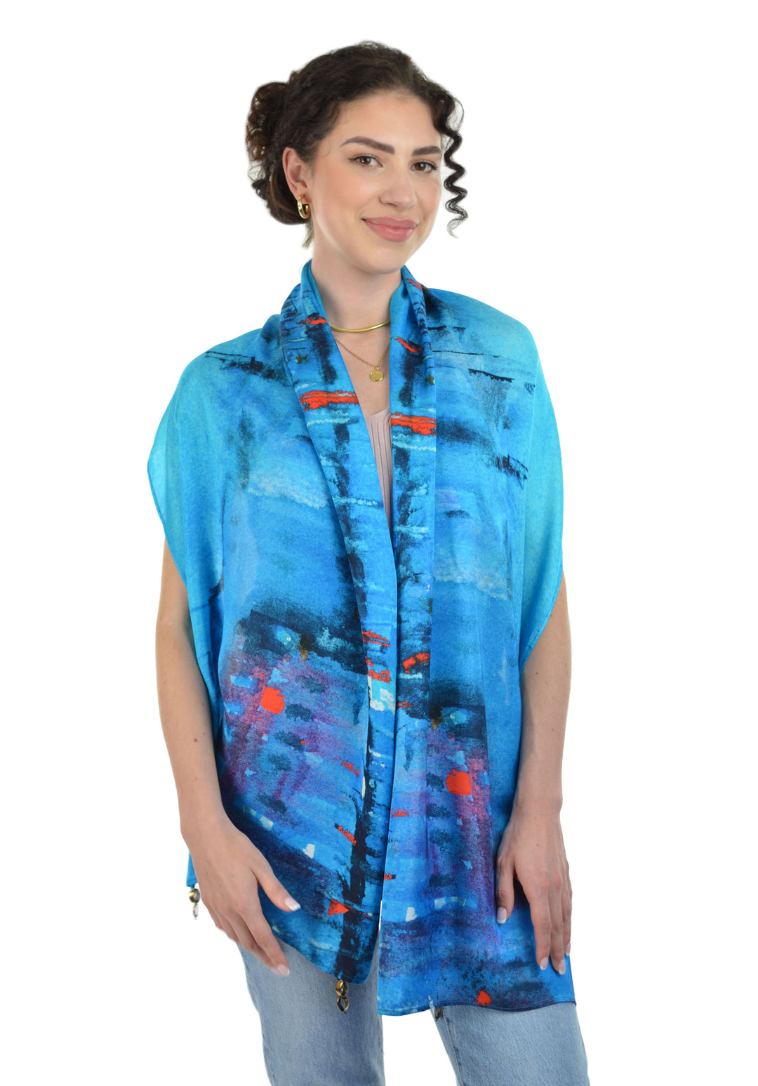 Venice by Night Modal Print Scarf