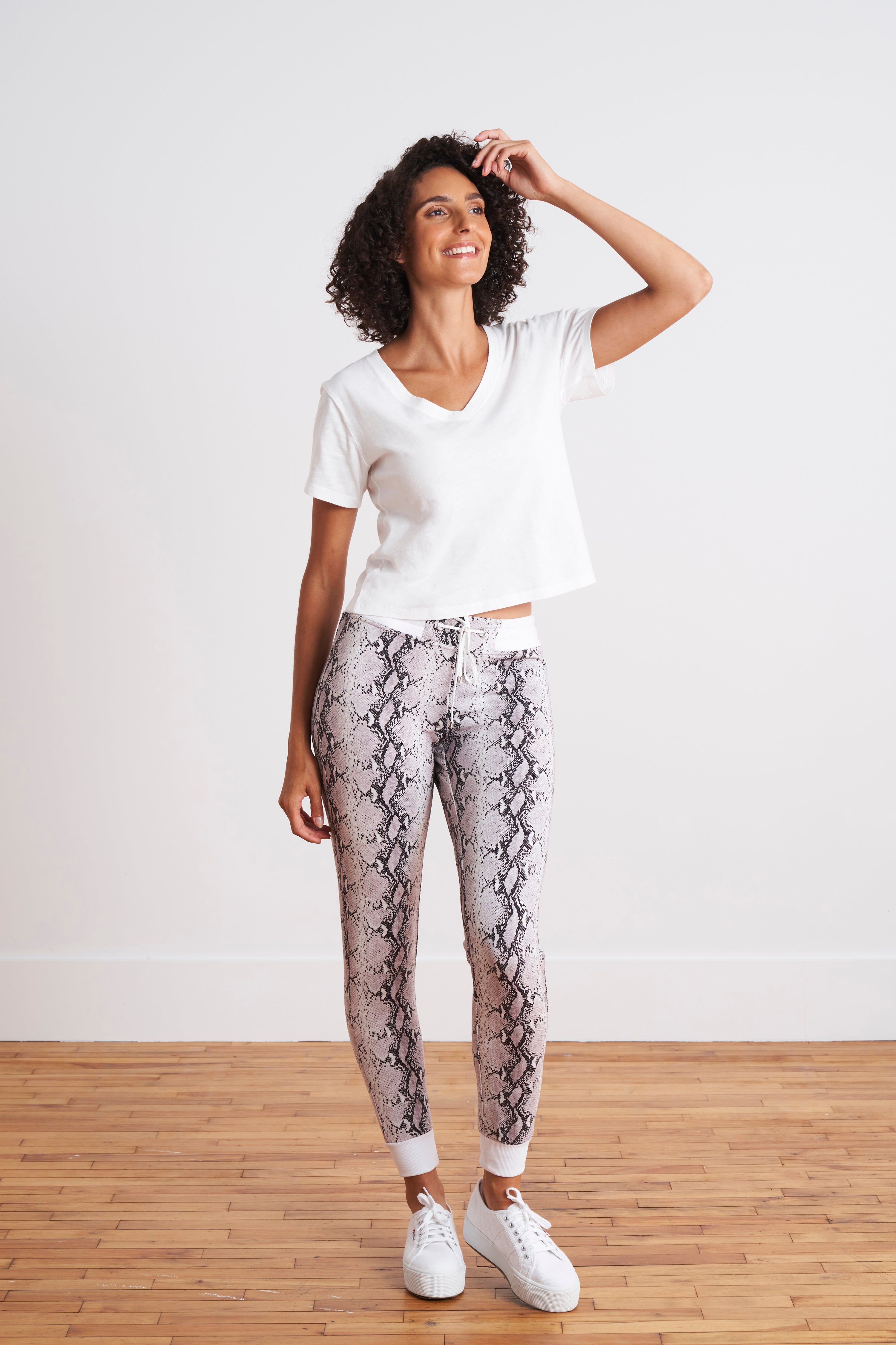 Kiara Jogger (Legging) Python Print - Marolli